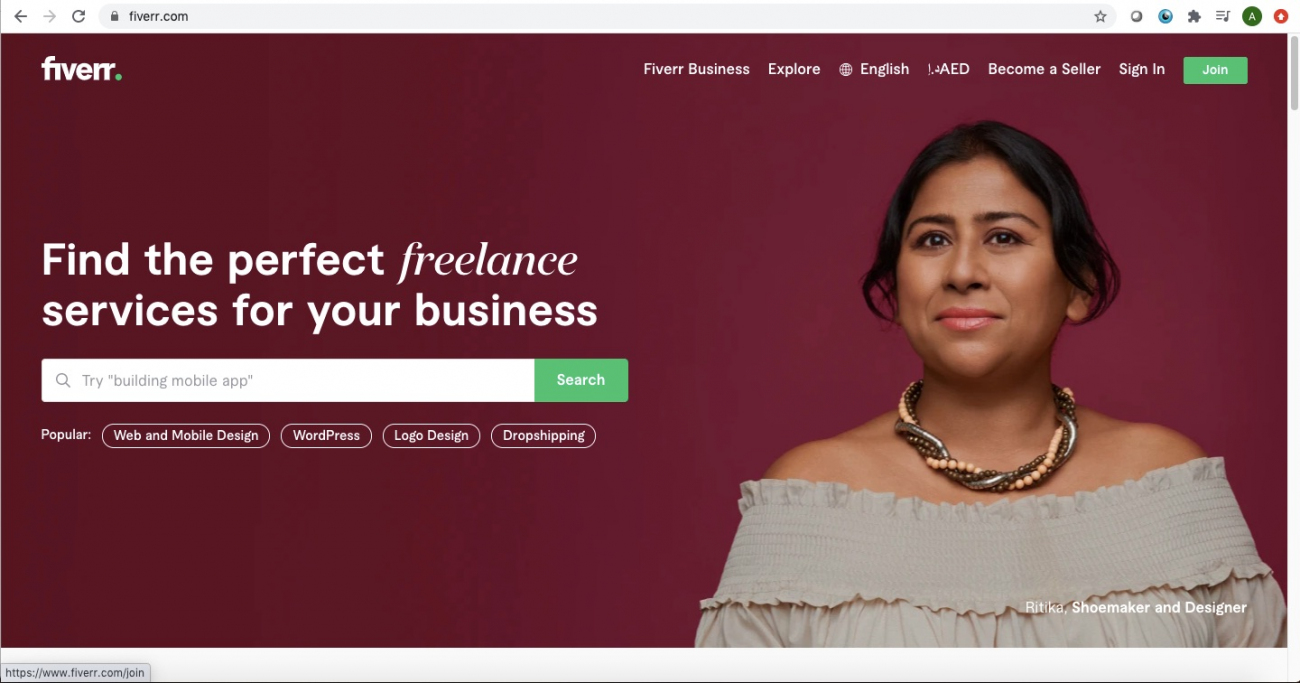 fiverr join