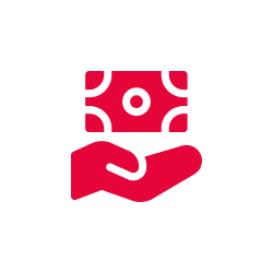 Cash out icon